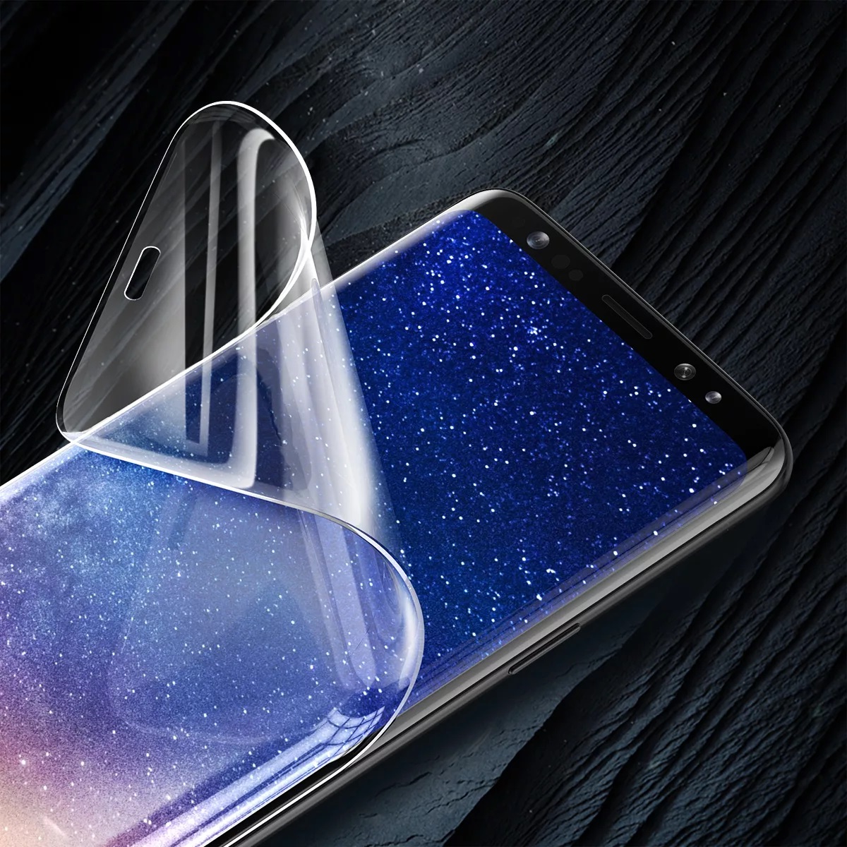 Защитная силиконовая пленка для Samsung Galaxy S9+ Front&Back прозрачная Защитная силиконовая пленка для Samsung Galaxy S9+ Front&Back прозрачная