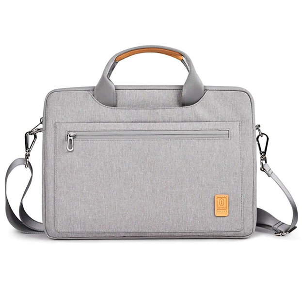 Сумка WiWu Pioneer Shoulder для MacBook 15.6, Серая