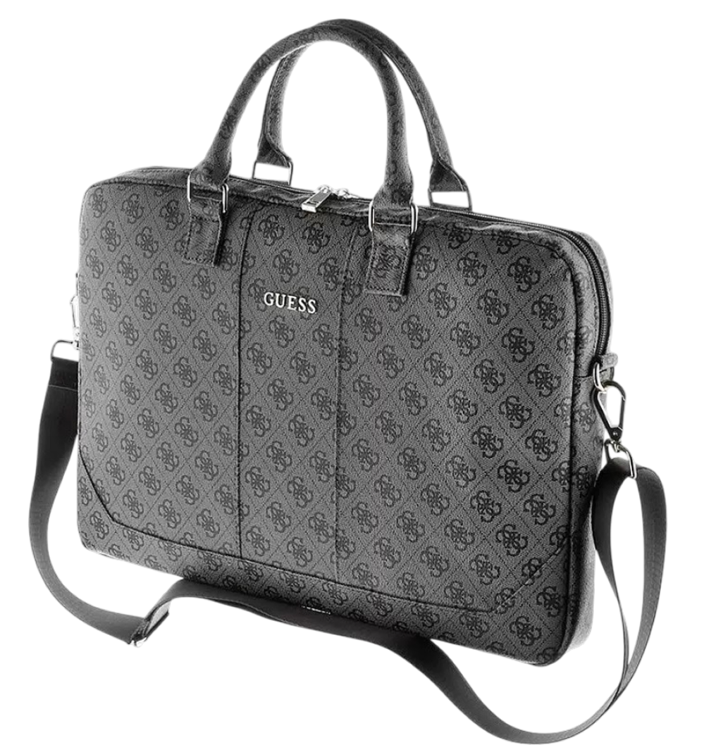 Сумка Guess для ноутбуков 15" 4G Uptown Bag PU, серая