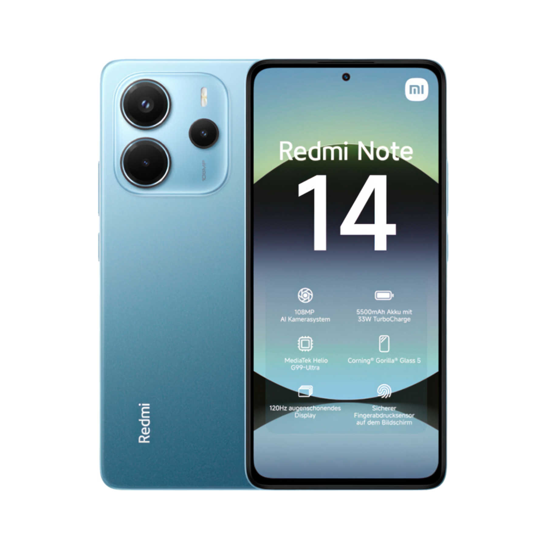 Смартфон Xiaomi Redmi Note 14 8/256Gb Ocean Blue EU