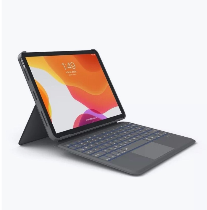 Чехол-клавиатура WiWU Combo Touch Keyboard MK-001 для iPad 10.2\10.5, серая