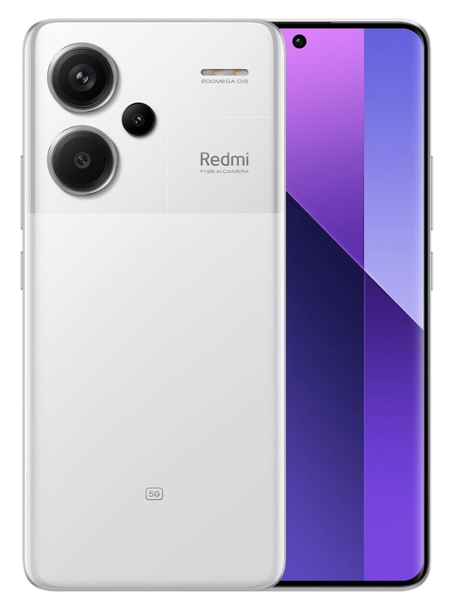 Смартфон Xiaomi Redmi Note 13 Pro Plus 5G 8/256Gb Moonlight White