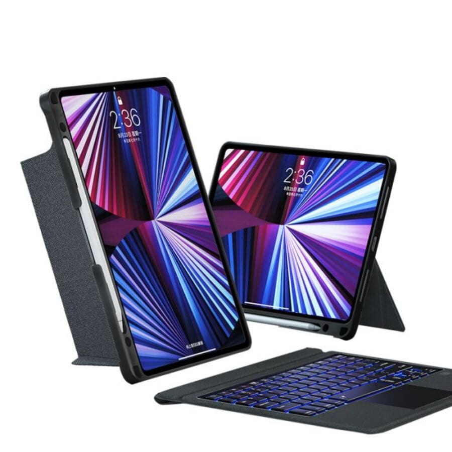 Чехол-клавиатура WiWU Mag Touch Keyboard для iPad 10.2\10.5, Черная Чехол-клавиатура WiWU Mag Touch Keyboard для iPad 10.2\10.5, Черная