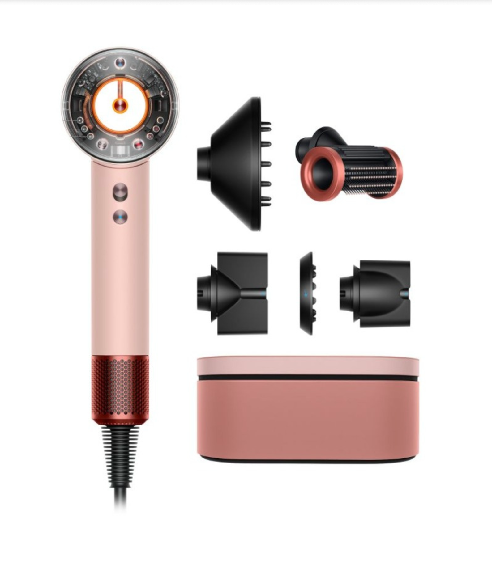 Фен Dyson Supersonic Nural HD16 (Kanzan Pink) - Подарочный кейс для хранения