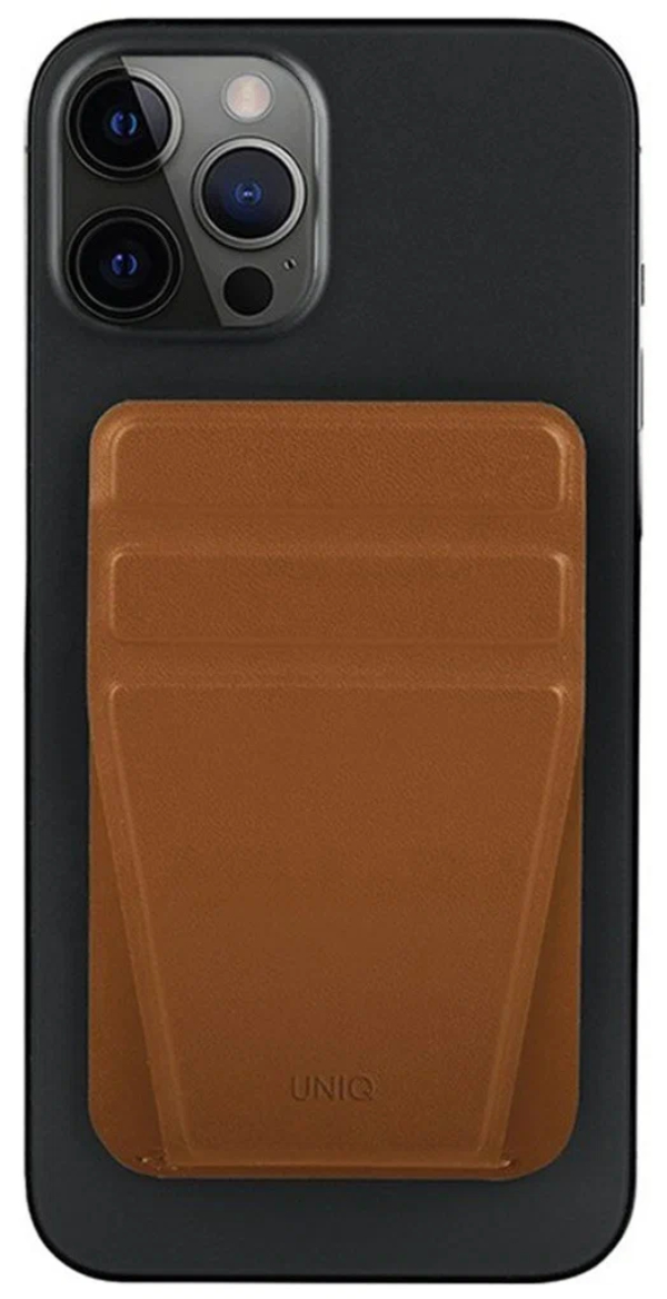 Чехол-бумажник Uniq LYFT Magnetic cardholder with Stand Brown Чехол-бумажник Uniq LYFT Magnetic cardholder with Stand Brown
