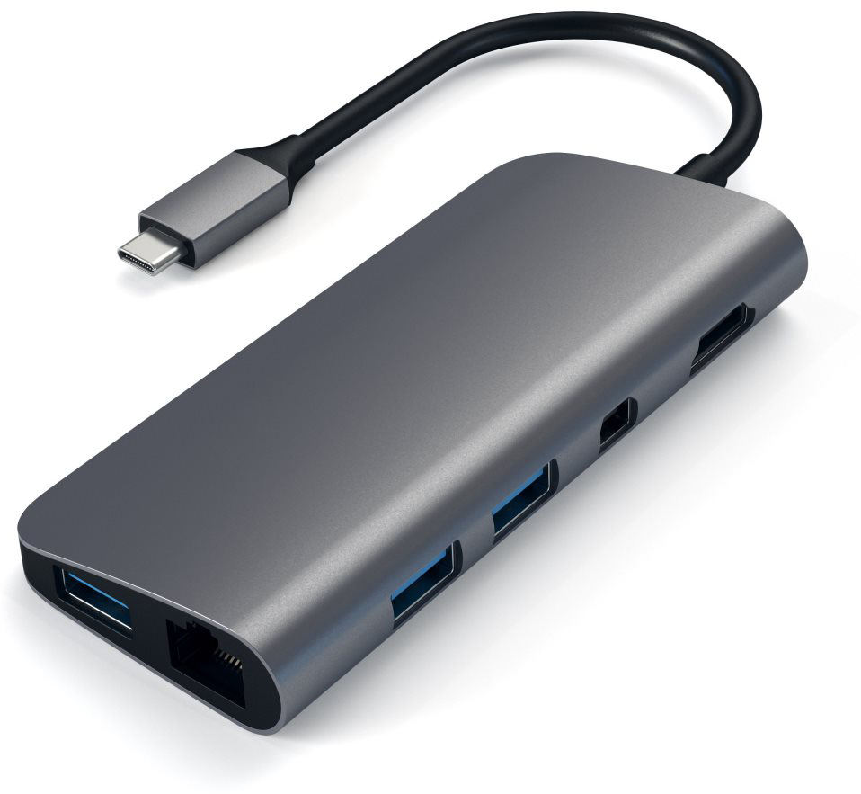 Адаптер Satechi Type-C Multimedia Adapter (ST-TCMM8PAM)