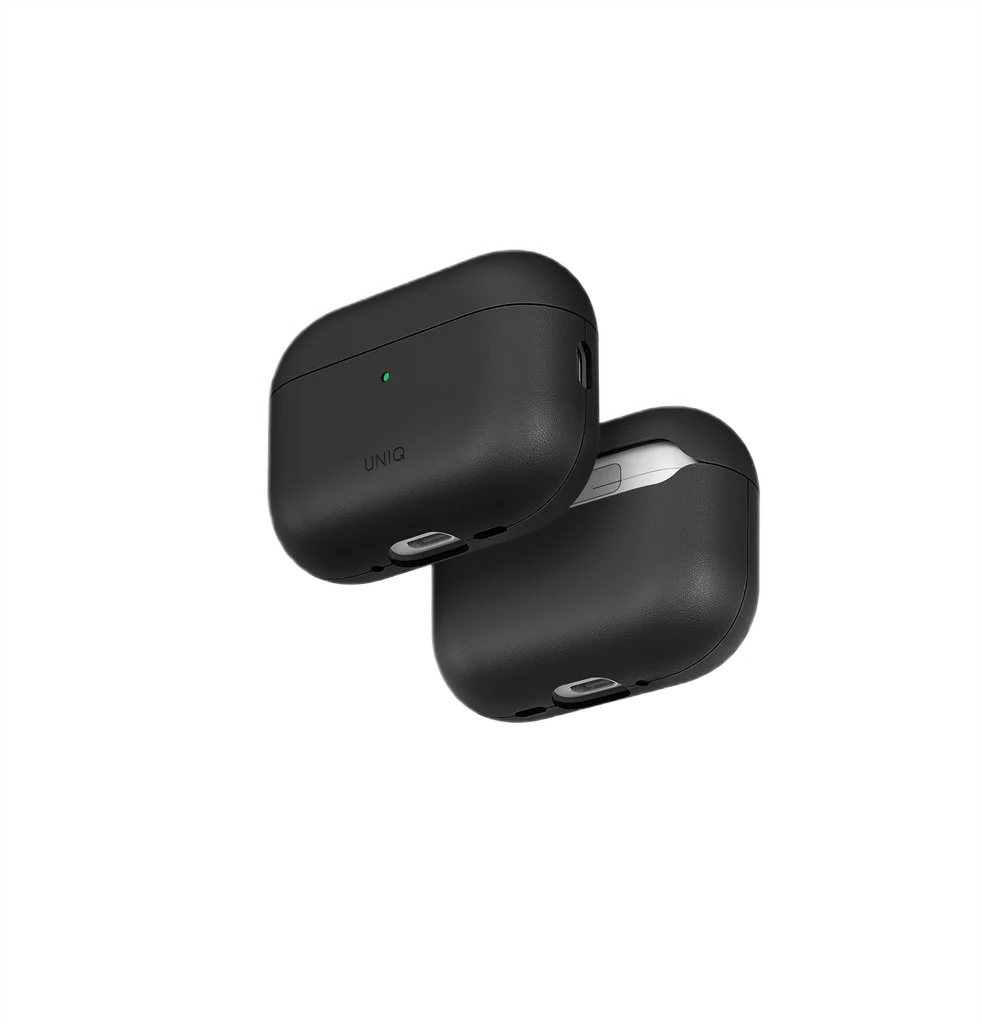 Чехол Uniq для Airpods Pro 3 Lyden Vex Leatherette Dallas Black