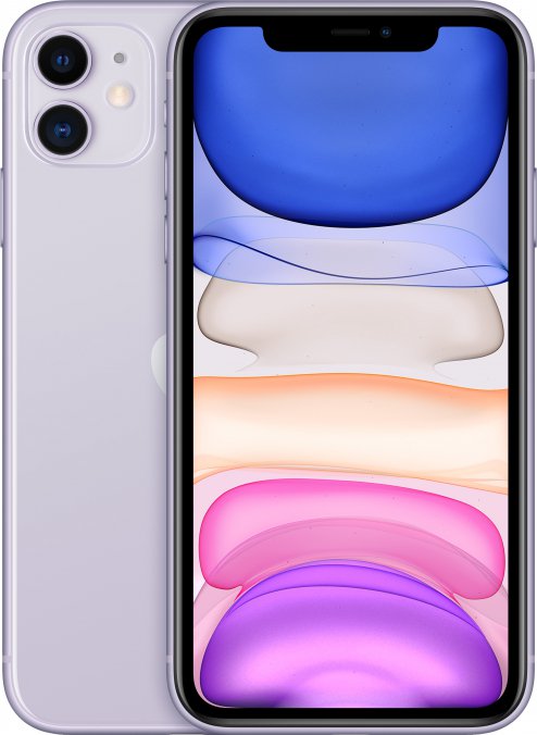 iPhone 11 64Gb Purple (67%) RU - Б/У . . + +
