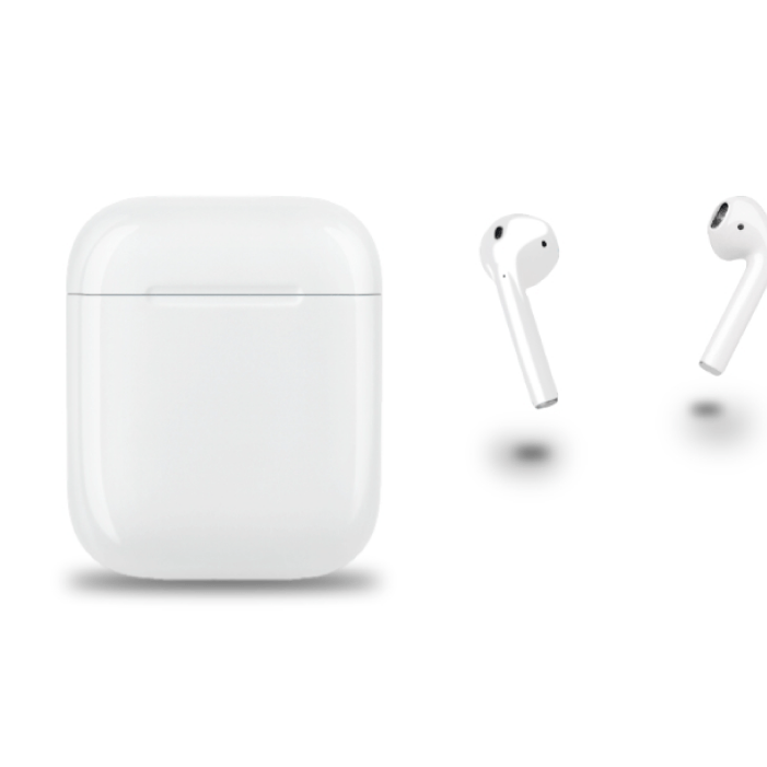 Наушники беспроводные Apple AirPods 2 (MV7N2) (Быстро разряжается кейс) - Б/У