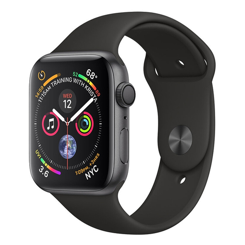 Apple Watch Series 4 44 mm Aluminum Case with Sand Sport Band Space Grey - Б/У