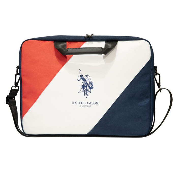 Сумка U.S. Polo Assn. для MacBook 15" Computer Bag Double horse Tricolor