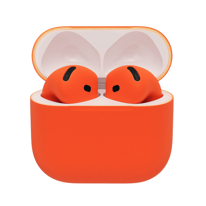 Наушники беспроводные Apple AirPods 4 (MXP93) с шумоподавлением - Orange Matte