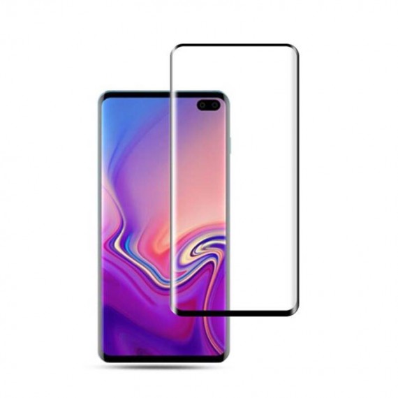 Защитное стекло 3D для Samsung S10+ Black