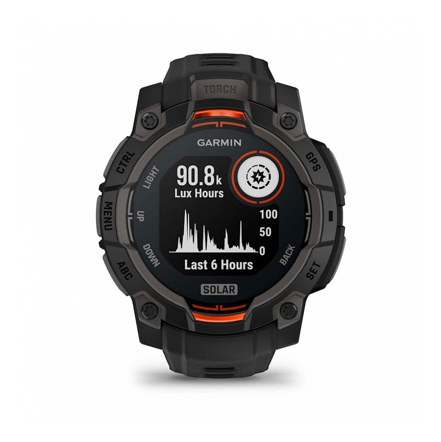 Умные часы Garmin Instinct 3 Solar Black with Black Silicone 45mm