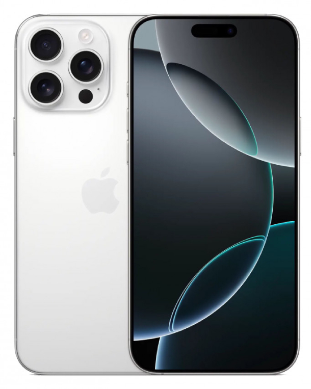 Смартфон Apple iPhone 16 Pro Max 1Tb White Titanium (1 sim + eSIM)