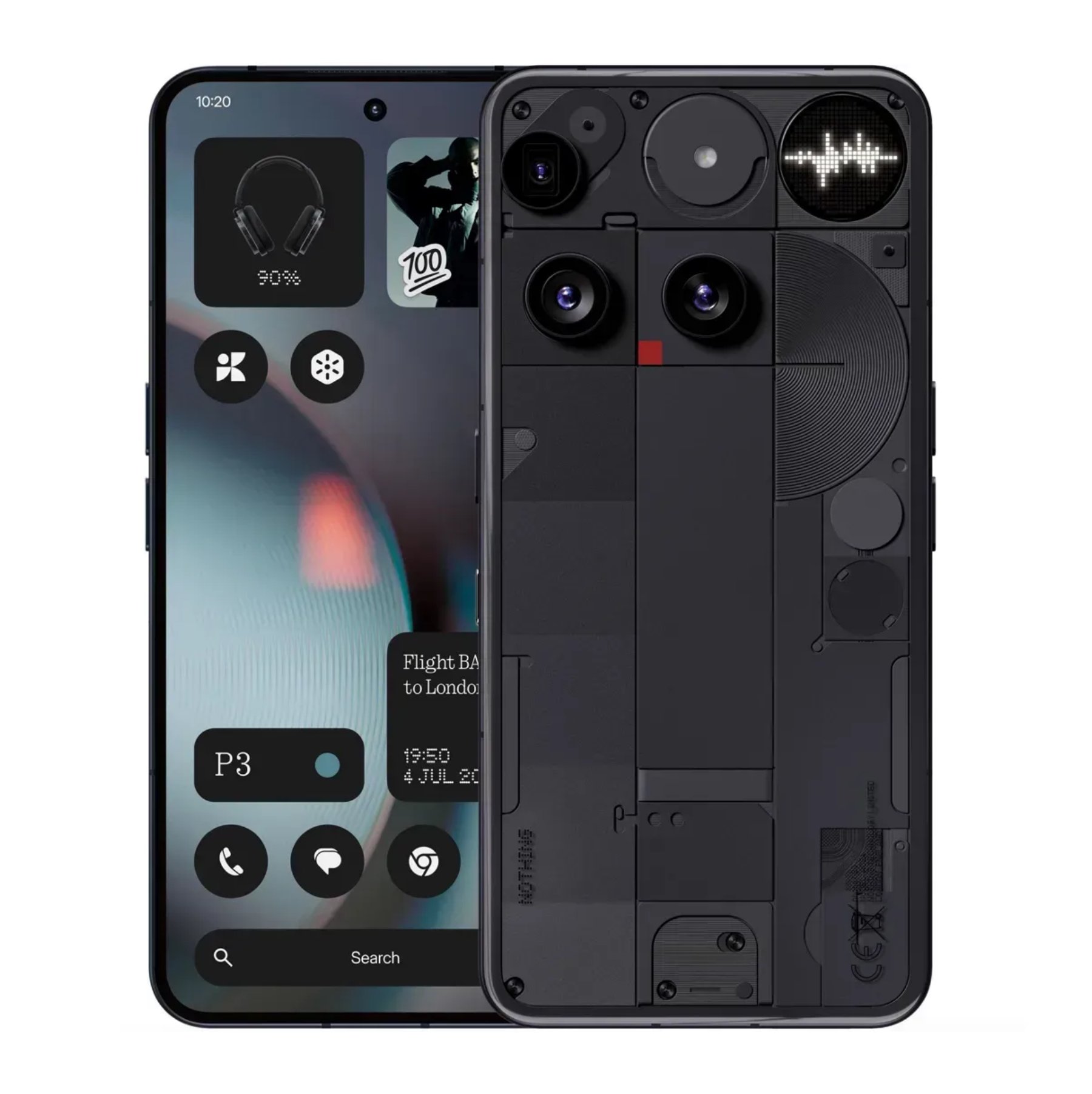 Смартфон Nothing Phone (3) 12/256Gb Black