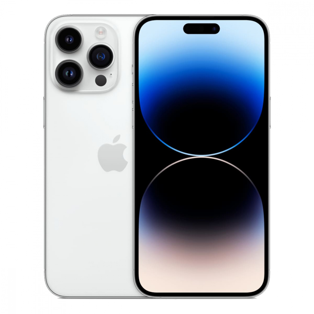 iPhone 14 Pro 256Gb Silver (1 sim + eSIM / 87%) - Б/У . . + +