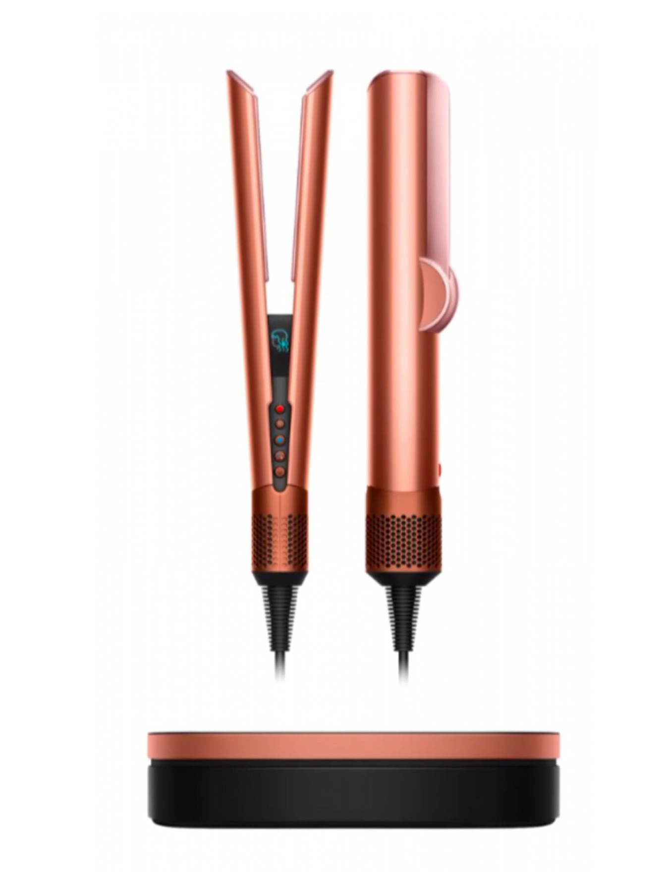 Выпрямитель для волос Dyson Airstrait Straightener HT01 (Amber Silk) - Подарочный кейс