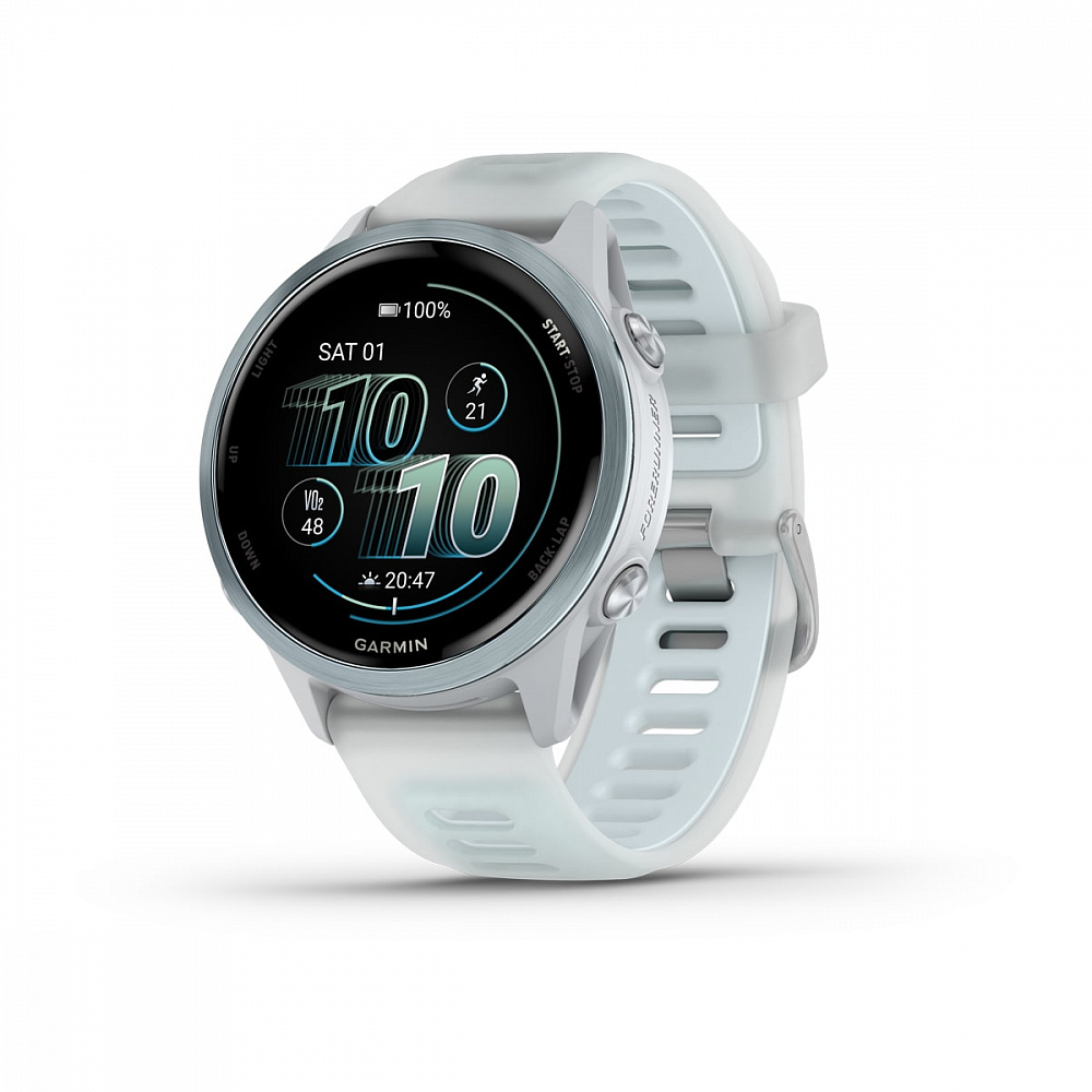 Умные часы Garmin Forerunner 570 42 Cloud Blue with Cloud/Translucent Whitestone