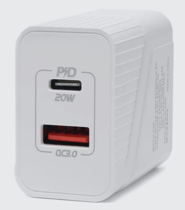 Сетевое зарядное устройство Maimi C90 PD 20W с выходом Type-C белый