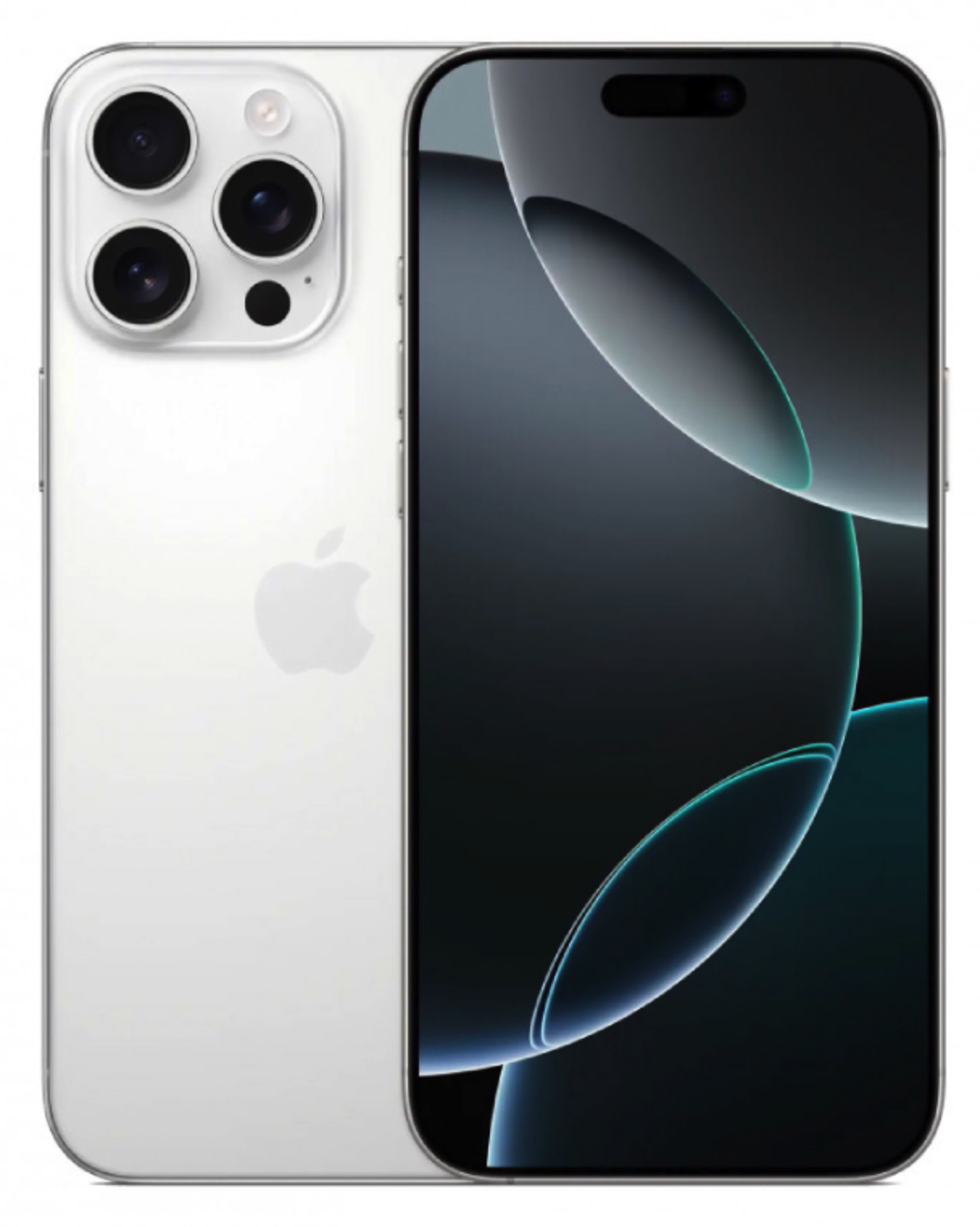 iPhone 16 Pro Max 512Gb White Titanium (1 sim + eSIM /%) - Б/У