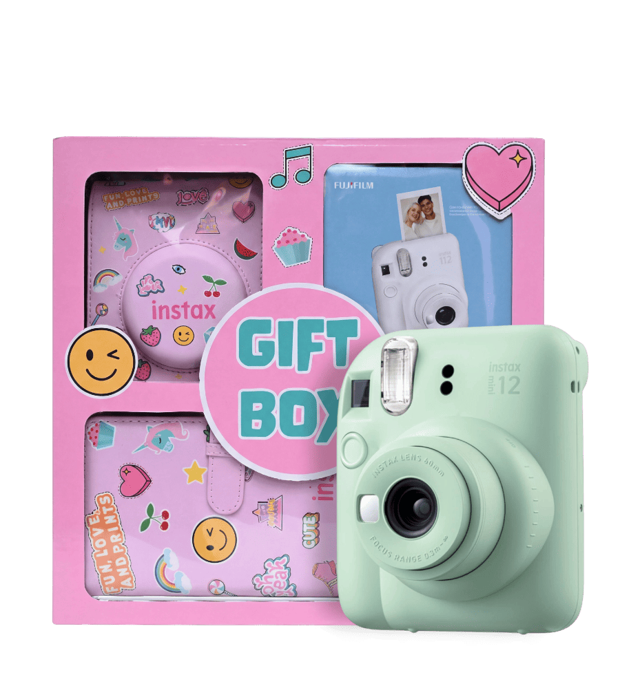 Фотоаппарат моментальной печати Fujifilm Instax Mini 12 Gift Box Green