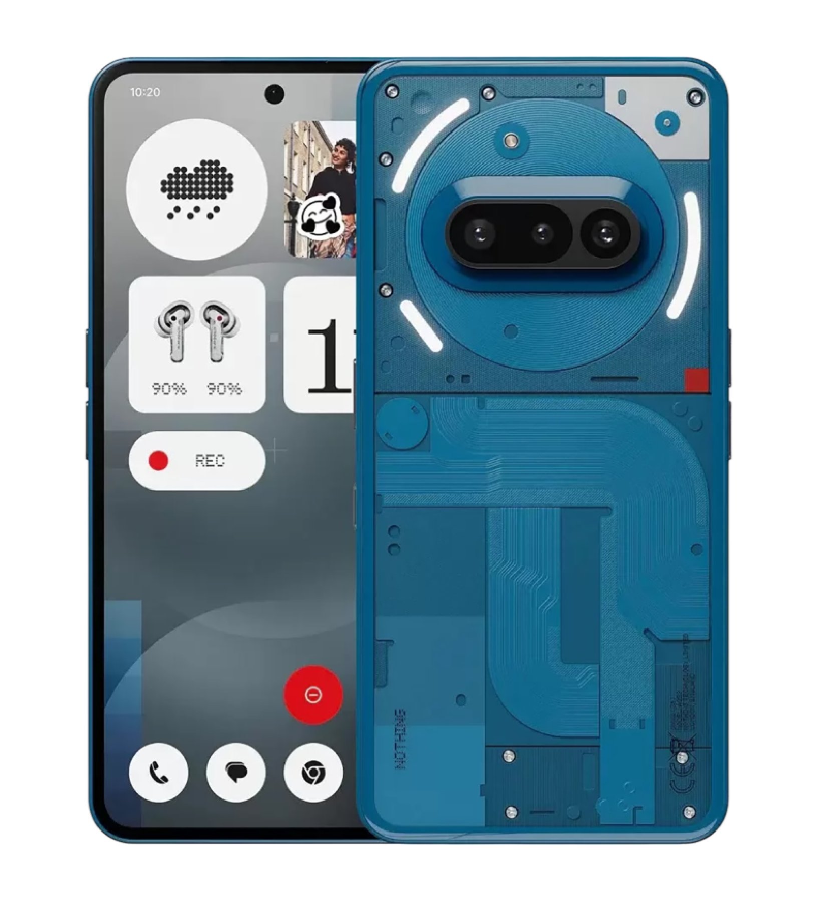 Смартфон Nothing Phone (3A) 8/128Gb Blue