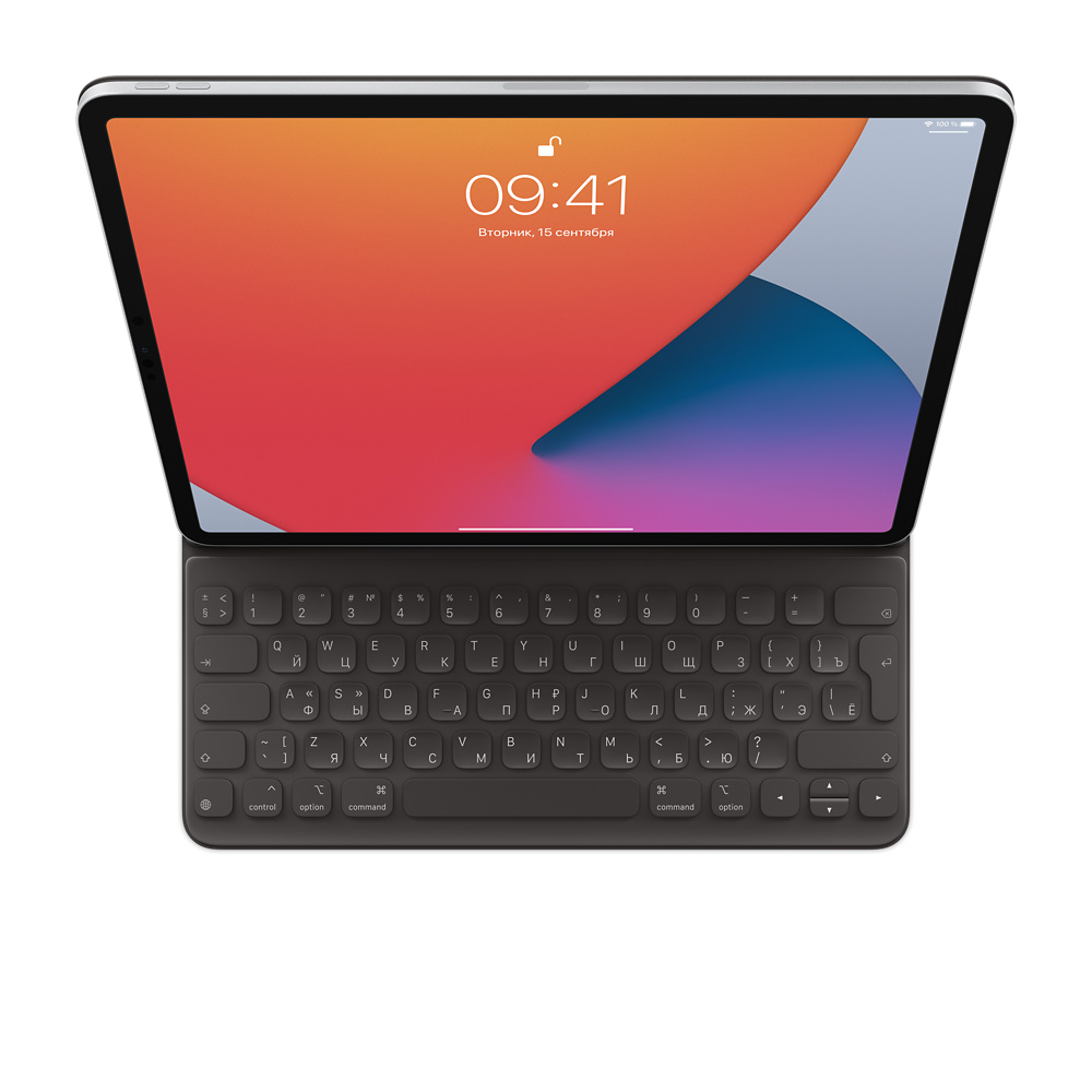 Чехол-клавиатура Apple Smart Keyboard Folio для iPad Pro 12.9 (2018/2020/2021), black Чехол-клавиатура Apple Smart Keyboard Folio для iPad Pro 12.9 (2018/2020/2021), black