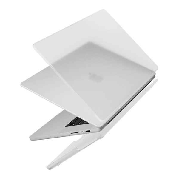Чехол Uniq Claro для Macbook Air 15 (2023-2024), матовый прозрачный