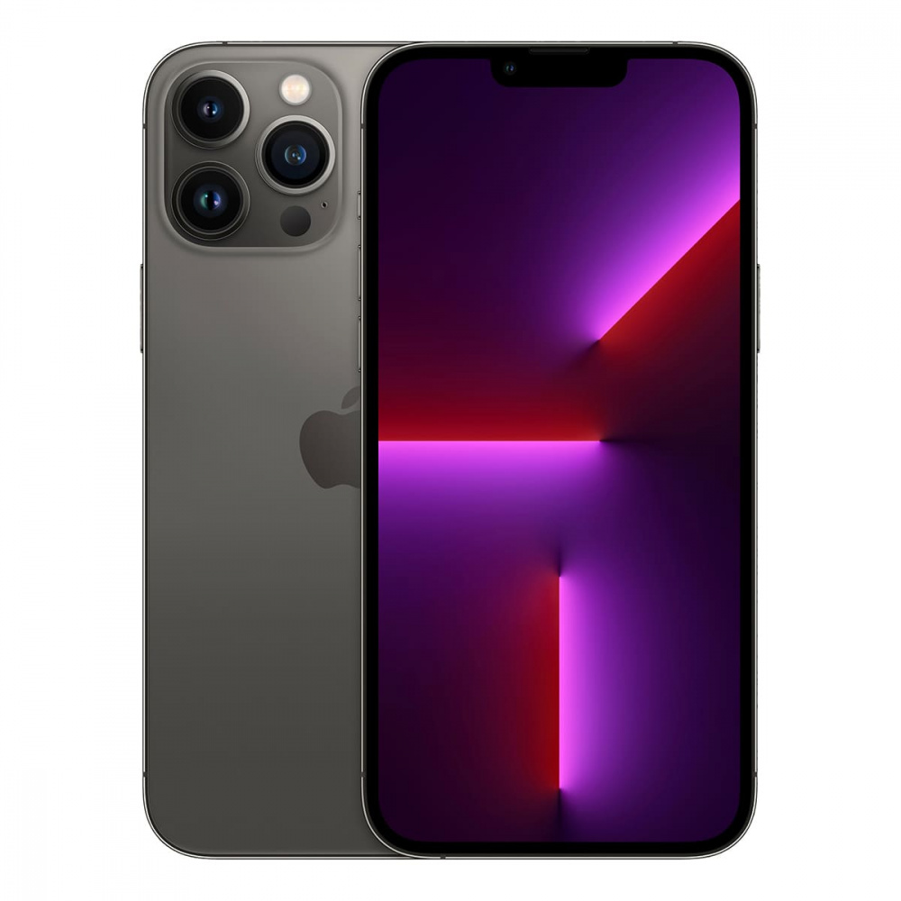 iPhone 13 Pro Max 128Gb Graphite (74% / Без коробки) - Б/У . .