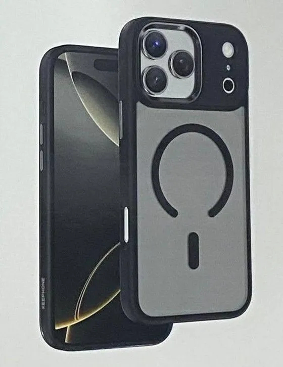 Чехол Keephone Mago Pro MagSafe для iPhone 17 Pro Max, Black