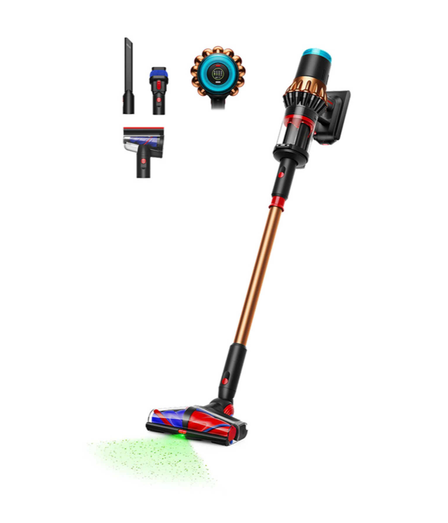 Беспроводной пылесос Dyson V16 Piston Animal DS60 (Copper/Black) (SV53A)