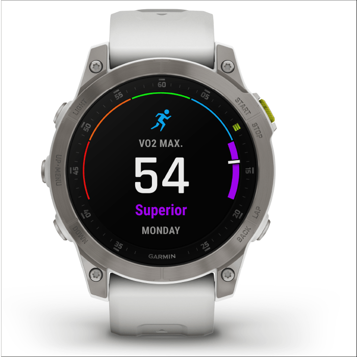 Умные часы Garmin Epix Gen 2 Sapphire Titanium White