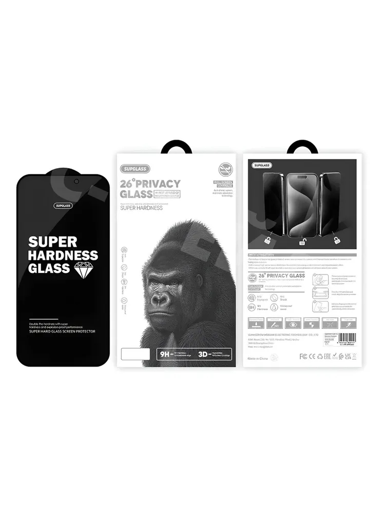 Защитное стекло SupGlass SG-12 Full Screen Coverage 26° Privacy Glass iPhone 13/13Pro/14 (6.1)