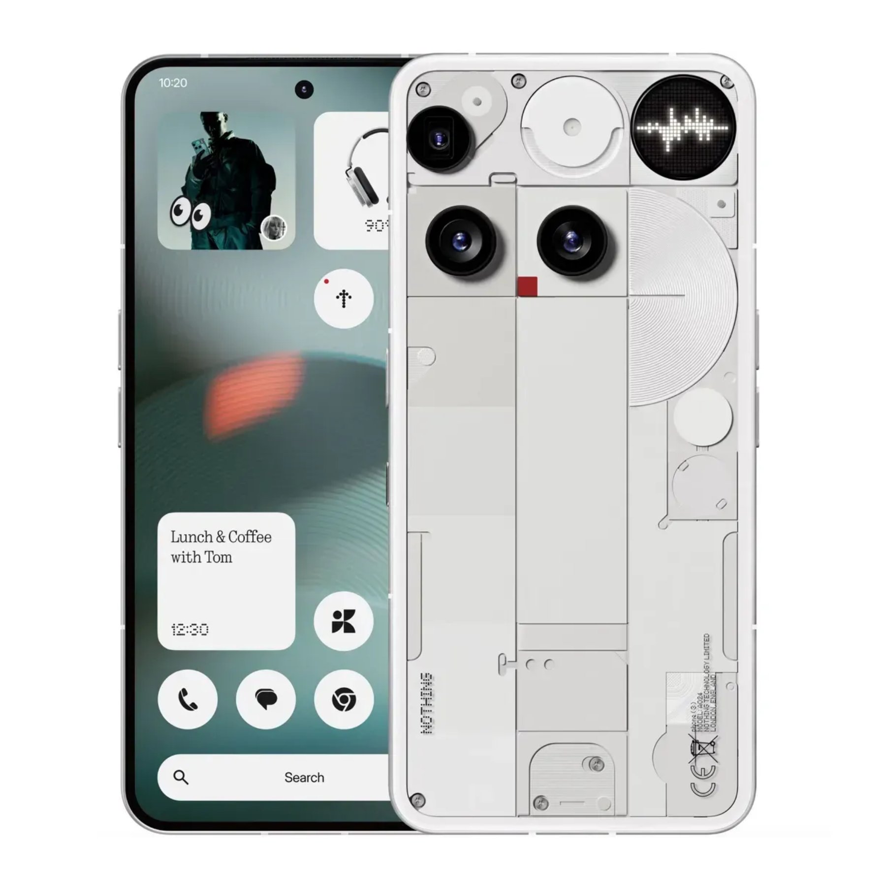 Смартфон Nothing Phone (3) 16/512Gb White