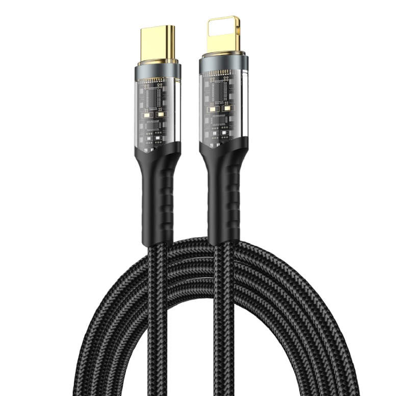 Кабель WiWu C016 PD Type-C -> Lightning 1m