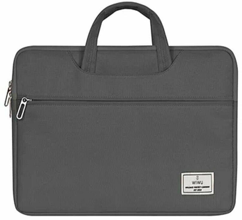 Сумка WiWu VIVI Laptop Handbag для MacBook 15.6, серый
