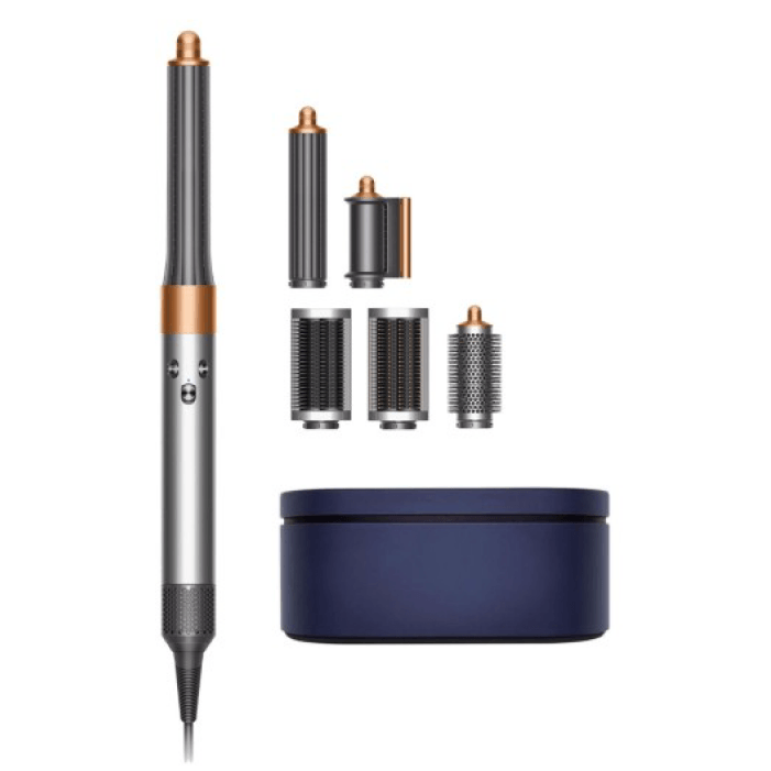 Стайлер Dyson Airwrap Complete Long HS05 (Nickel/Cooper) - Подарочный кейс для хранения