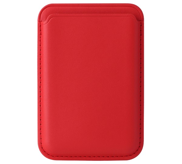 Чехол-бумажник iPhone Leather Wallet c MagSafe, красный Чехол-бумажник iPhone Leather Wallet c MagSafe, красный