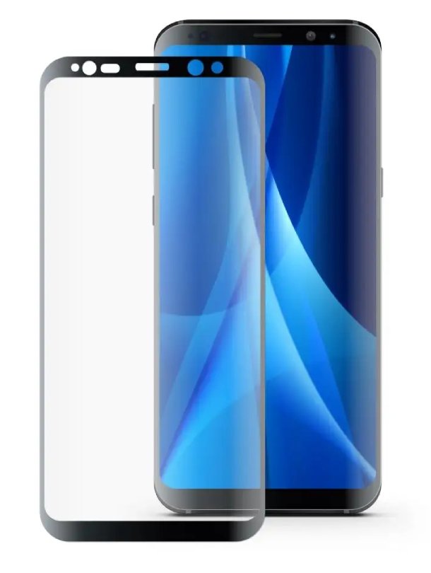 Защитная 3D пленка для Samsung S8 Black Защитная 3D пленка для Samsung S8 Black