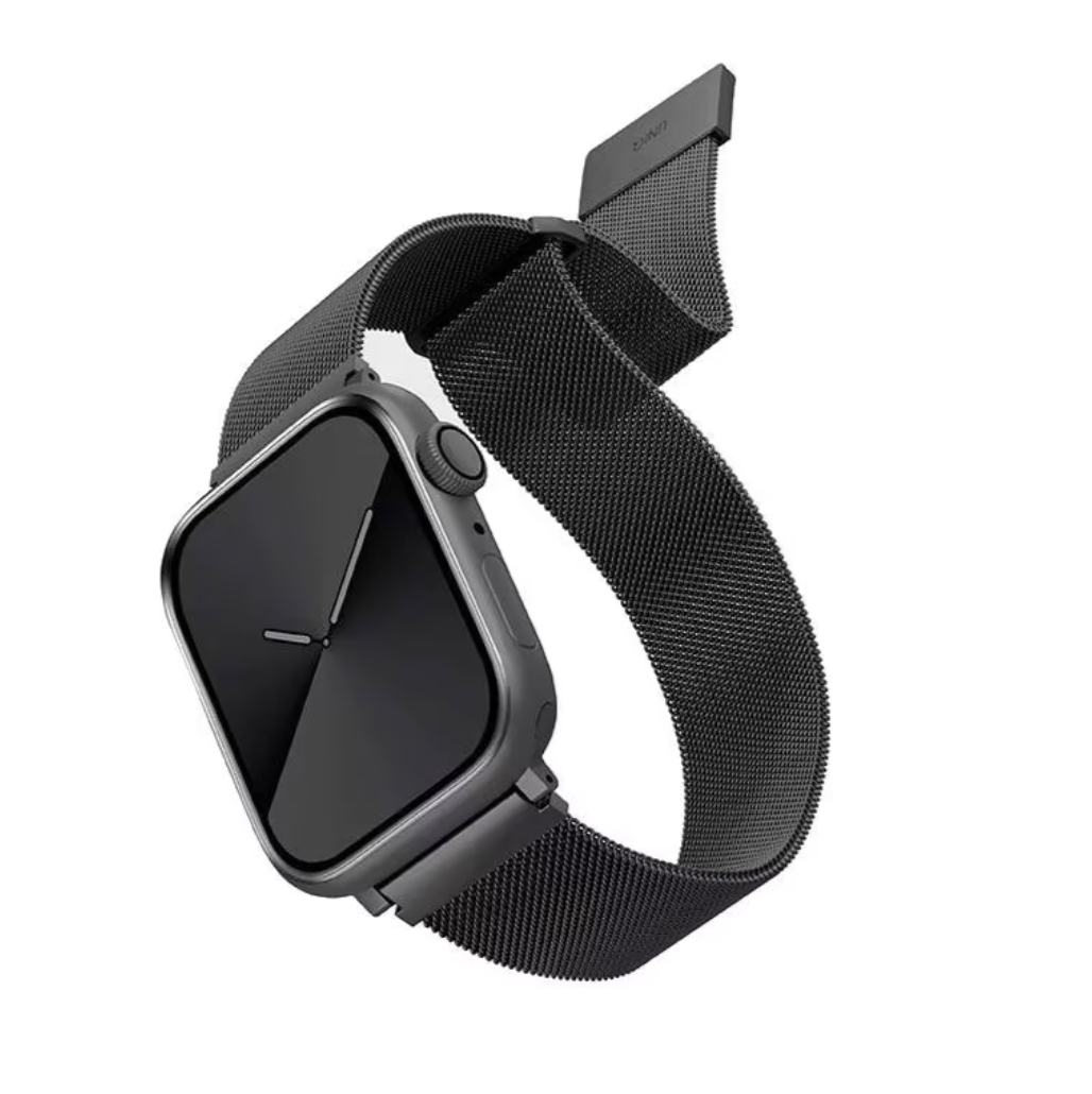 Ремешок Milanese Uniq DANTE для Apple Watch 49/45/44/42, графит