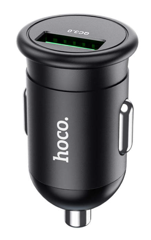 Автомобильное зарядное устройство Hoco Z43 QC.30 18W Черный