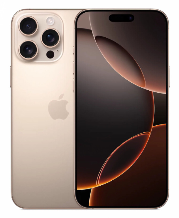 Смартфон Apple iPhone 16 Pro Max 256Gb Desert Titanium (1 sim + eSIM) - Витринный образец