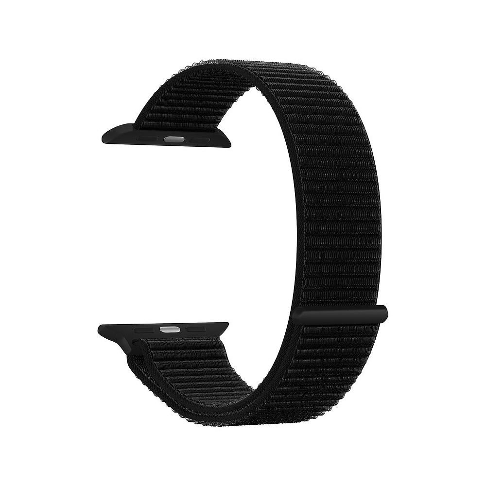Ремешок Deppa Band Nylon для Apple Watch 38/40/41мм, черный