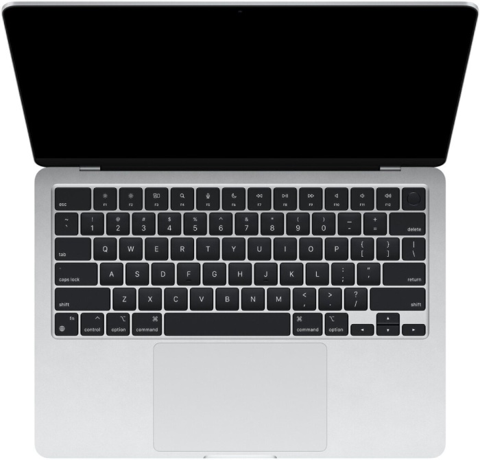 Ноутбук Apple MacBook Air 13" Silver (Early 2024) MXCT3 (8C CPU/10C GPU/M3/16Гб/512Гб SSD)