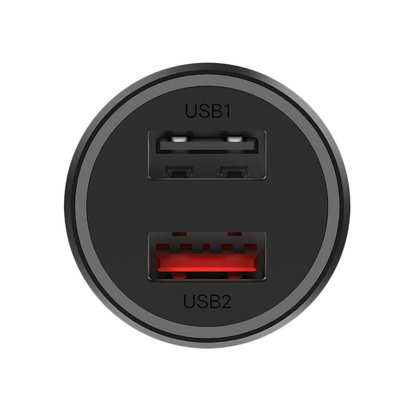 Автомобильное зарядное устройство Xiaomi Mi 37W Dual-port Car Charger