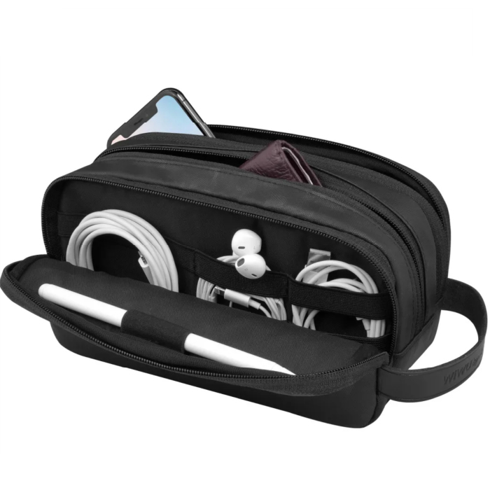Органайзер для аксессуаров WiWu Salem Pouch Black