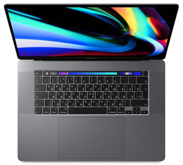 MacBook Pro 16" Touch Bar and Touch ID (Late 2019) Silver MVVL2 (Core i7 2,6 GHz/16Gb/512Gb SSD/AMD RPro 5300M) без коробки / 549 циклов - Б/У рабочий