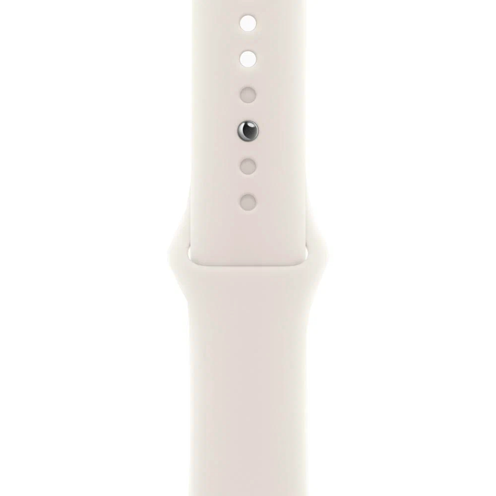 Apple Watch Series 11 GPS 42mm, Silver Aluminum Case Starlight Sport Band S/M (MEW34) Apple Watch Series 11 GPS 42mm, Silver Aluminum Case Starlight Sport Band S/M (MEW34)