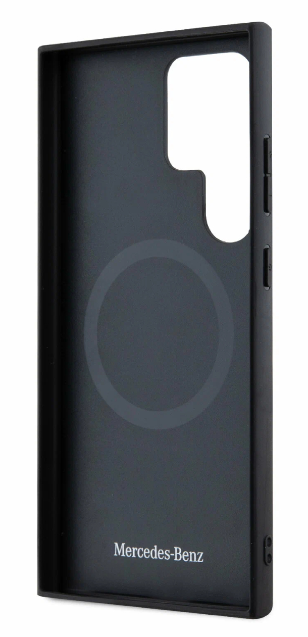 Чехол MERCEDES-BENZ для Samsung Galaxy S24 Ultra Leather Textured Wood Imitation Hard Brown (MagSafe) Чехол MERCEDES-BENZ для Samsung Galaxy S24 Ultra Leather Textured Wood Imitation Hard Brown (MagSafe)